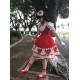 Tatata Grotesque Miss Strawberry JSK(Pre-Order/2 Colours/Full Payment Without Shipping)